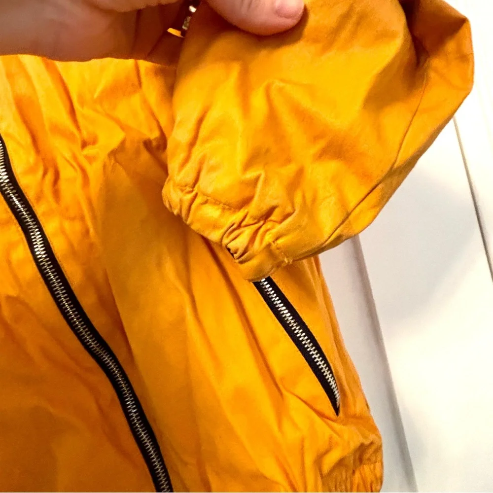 Jacadi Blue and Orange Raincoat for Stylish Weather Protection